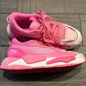 Puma RS- Bright Pink Sneakers